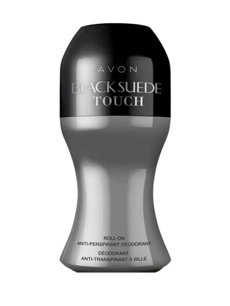 Дезодорант-антиперспирант с шариковым аппликатором Avon Black Suede Touch для мужчин, 50 мл
