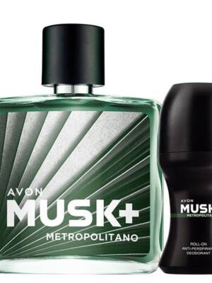 Набір Musk Metropolitano: туалетна вода+дезодорант