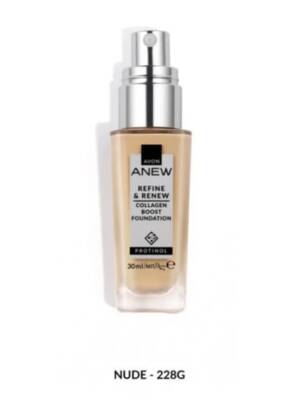 Тональний крем для обличчя з протінолом «Досконалість та оновлення», 30 мл/ 228G Нюдовий 1580709