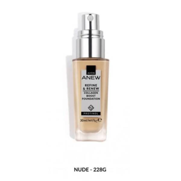 Тональний крем для обличчя з протінолом «Досконалість та оновлення», 30 мл/ 228G Нюдовий 1580709